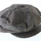 Borsalino Mens Brown Mix Felt Ivy Cap Newsboy Style 6 7/8 55cm