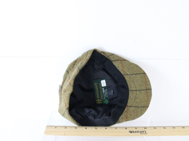 John Hanley & Co Ltd Mens Tan PURE NEW Wool Ivy Cap NEWSBOY MULTIPLE SIZES