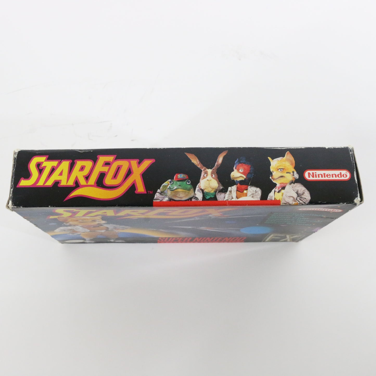 Star Fox Super Nintendo SNES SUPER FX Game Cartridge W/ Box 1993 Japan