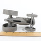 Vintage Repainted? Grey Cast Iron Fordson Tractor Farm Arcade 5.75"