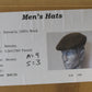 Brooks Mens Brown Wool Tweed Felt Devon Sport Cap Newsboy MULTIPLE SIZES