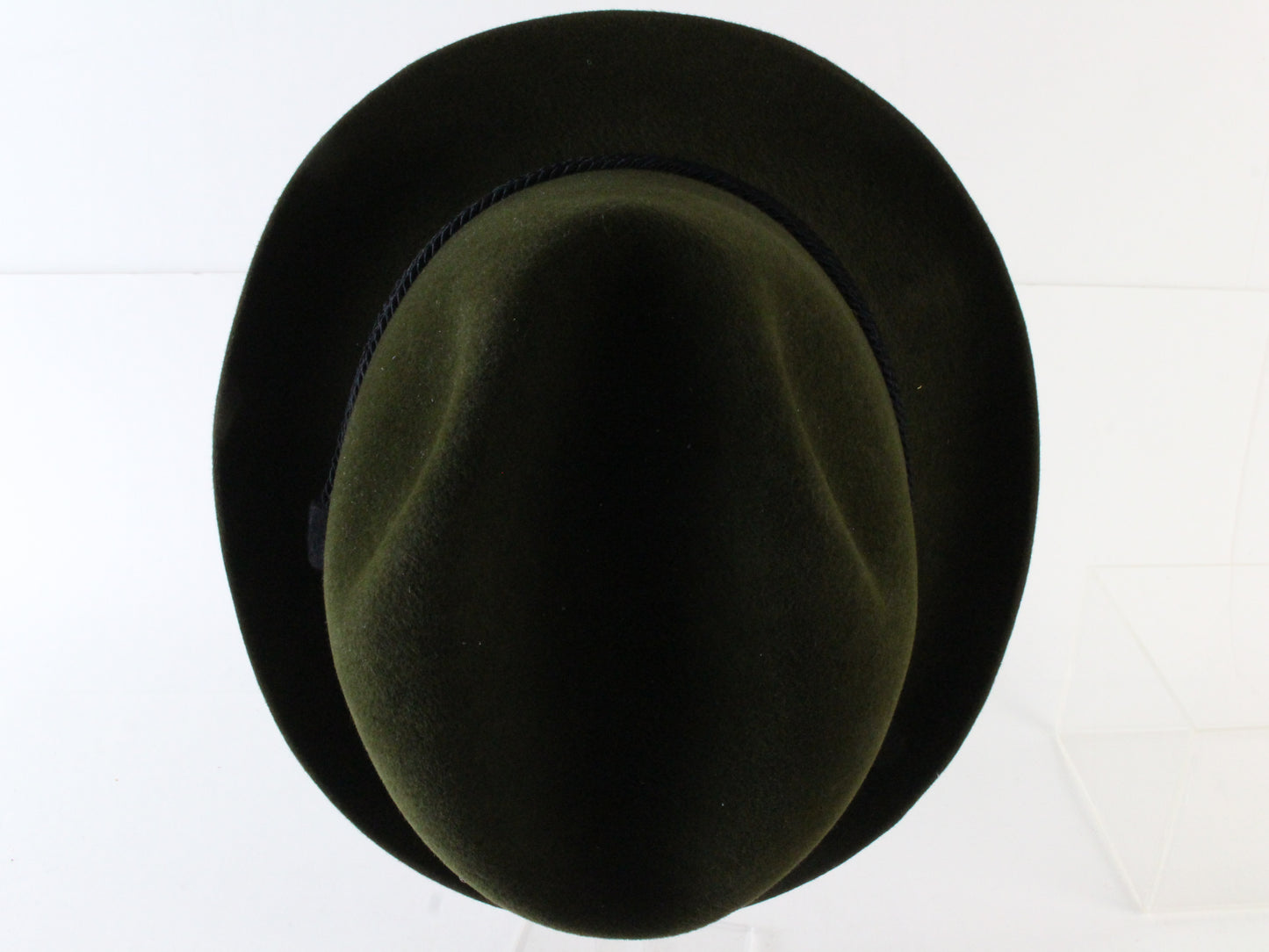 Dobbs Fifth Ave Hunter Mt Mens Loden Green Felt Fedora W/ Pin MULTIPLE SIZES