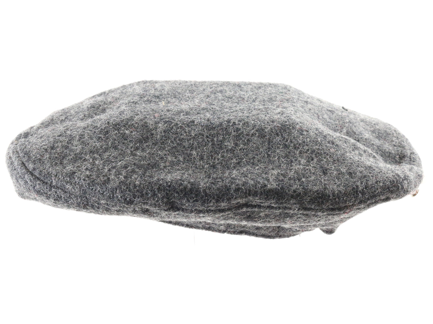 Avalon Classic Mens Charcoal Gray Wool Beret S/M