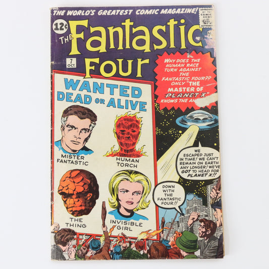 Fantastic Four #7 Marvel Comic 1962