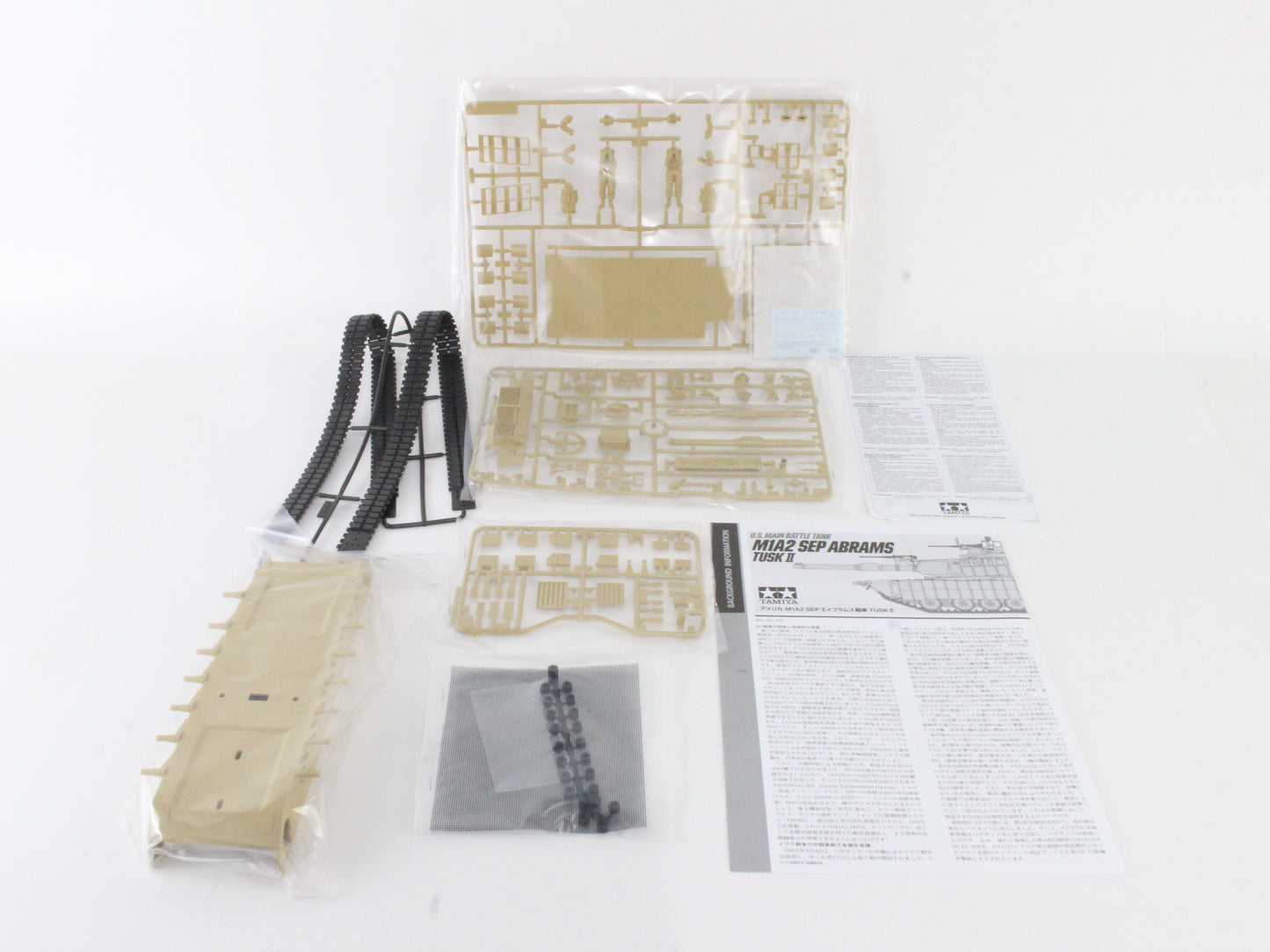 US Main Battle Tank M1a2 Sep Abrams Tusk II Tamiya 1:35 Model Kit 35326 5000