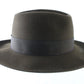 Borsalino Alessandria Mens Brown Felt Fedora W/ Tan Interior MULTIPLE SIZES