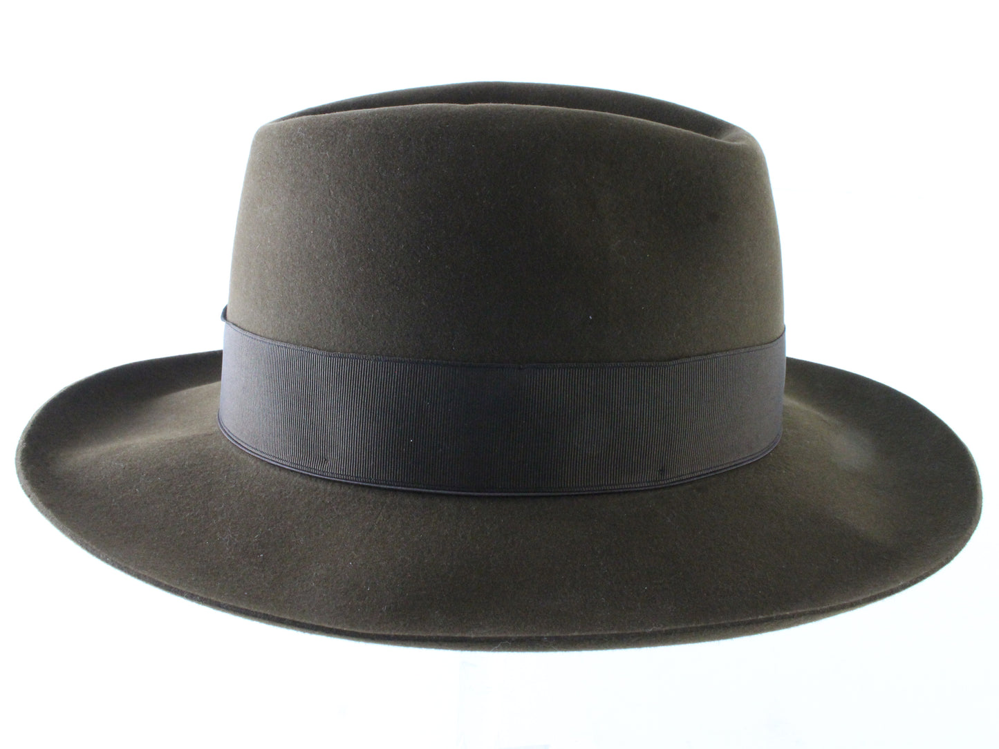 Borsalino Alessandria Mens Brown Felt Fedora W/ Tan Interior MULTIPLE SIZES