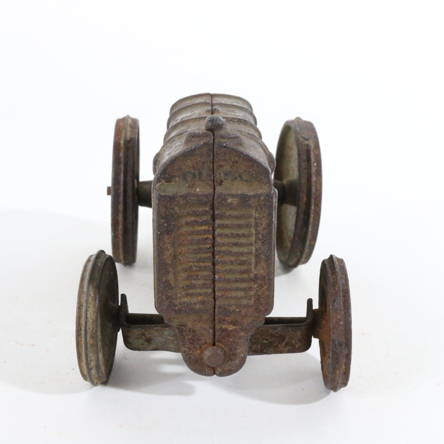 Vintage Grey Cast Iron Tractor Farm W&K Fordson Arcade 5.5"