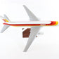 Boeing 777? Iberia 20+" Wood Built W/ Stand Vintage PACMIN 1/100 Desk Model