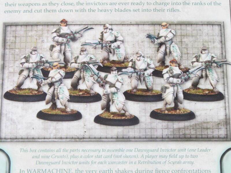 Warmachine Retribution Of Scyrah Dawnguard Invictors Unit PIP35008