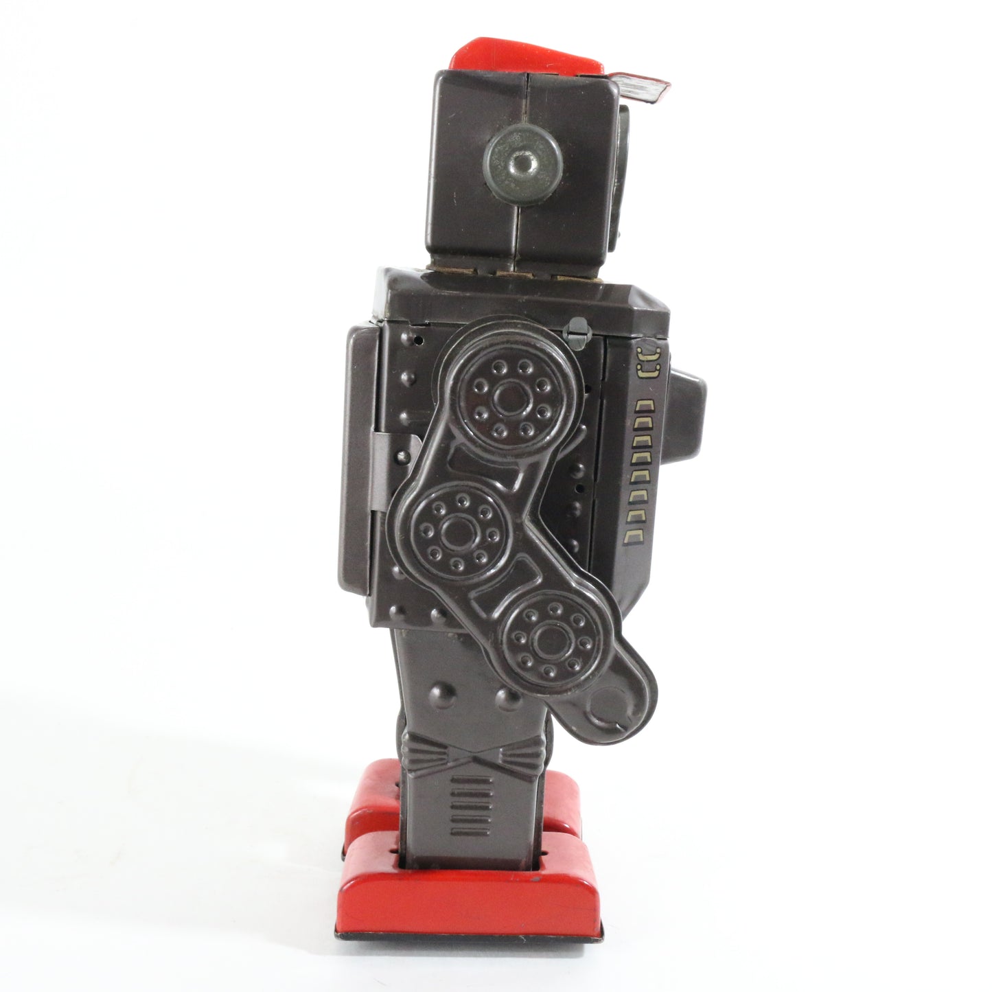 SH Horikawa Battery Operated Space Scout Secret Weapon Tin Toy Robot Japan