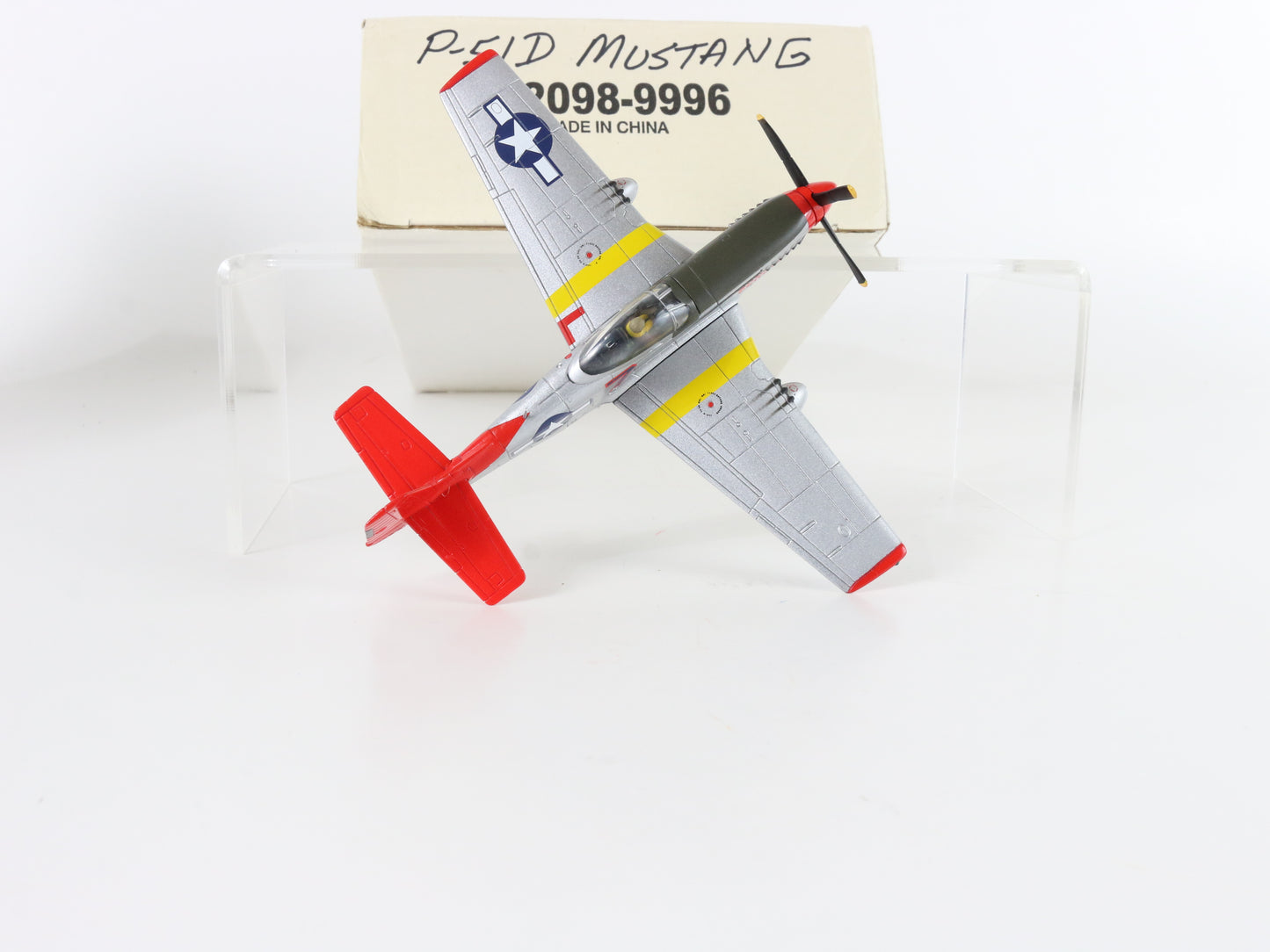 North American P-51d Mustang Fighter Plane WW2 Platinum Matchbox 1:72 92098