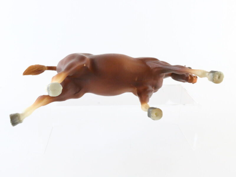 Cantering Welsh Pony Chestnut Bald Face 1970s Traditional Breyer Horse Plastic