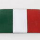 Italian Flag 2.25" Metal Car Emblem Badge for Automotive Car Plate Etc