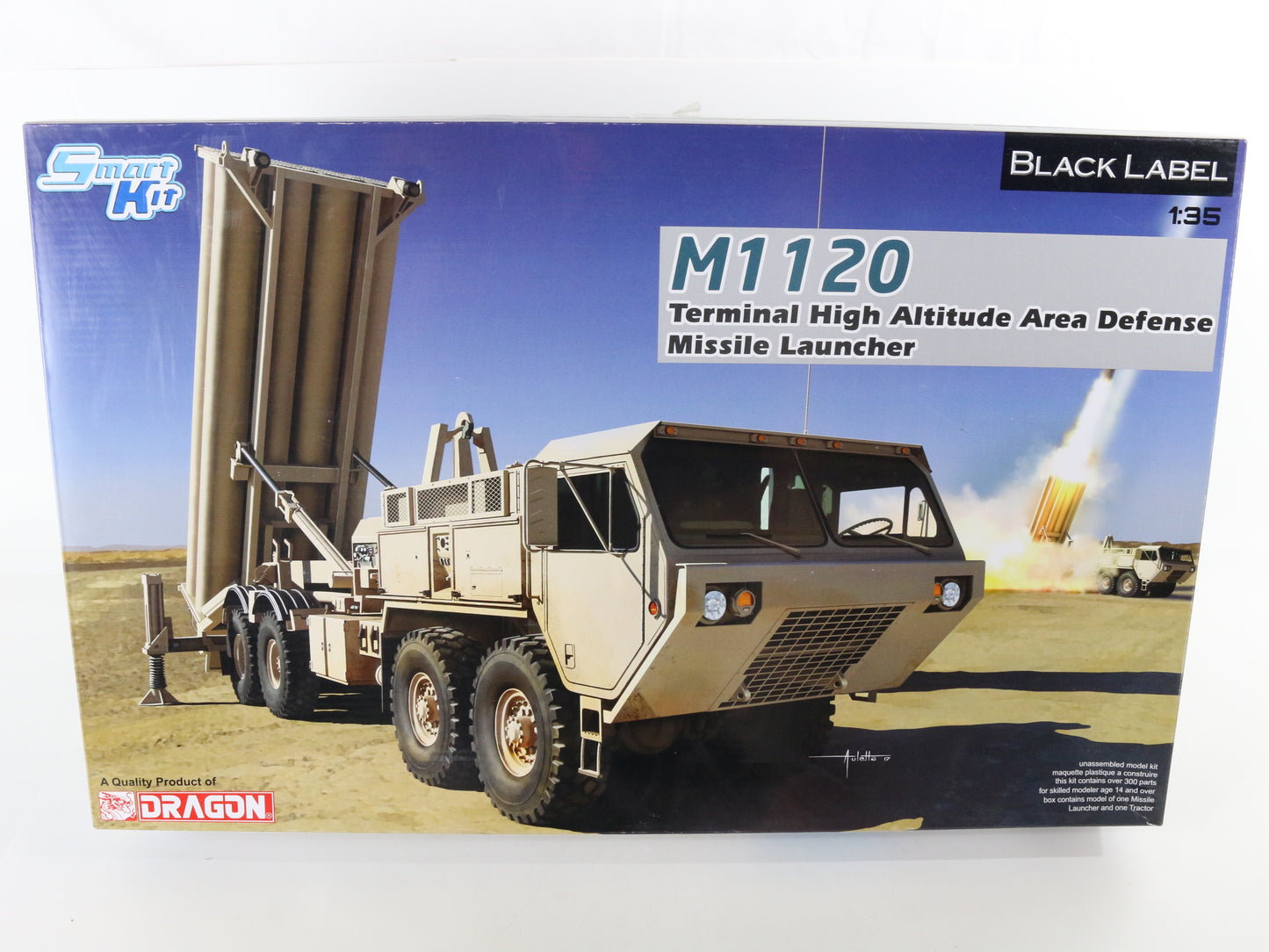 M1120 Terminal High Altitude Defense Launcher THAAD Black Label Dragon 1:35 3605