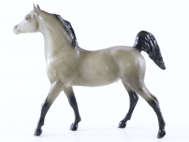 Arabian Stallion Smoke Grey Breyer Horse Plastic 1980s