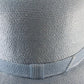 Makins New York Ladies Baby Blue Straw-like Elegant Boutique Hat 7 1/8 57cm