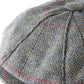 John Hanley And Co Ltd Mens Brown Mix Wool Tweed Ivy Cap 6 7/8 55cm MADE IRELAND