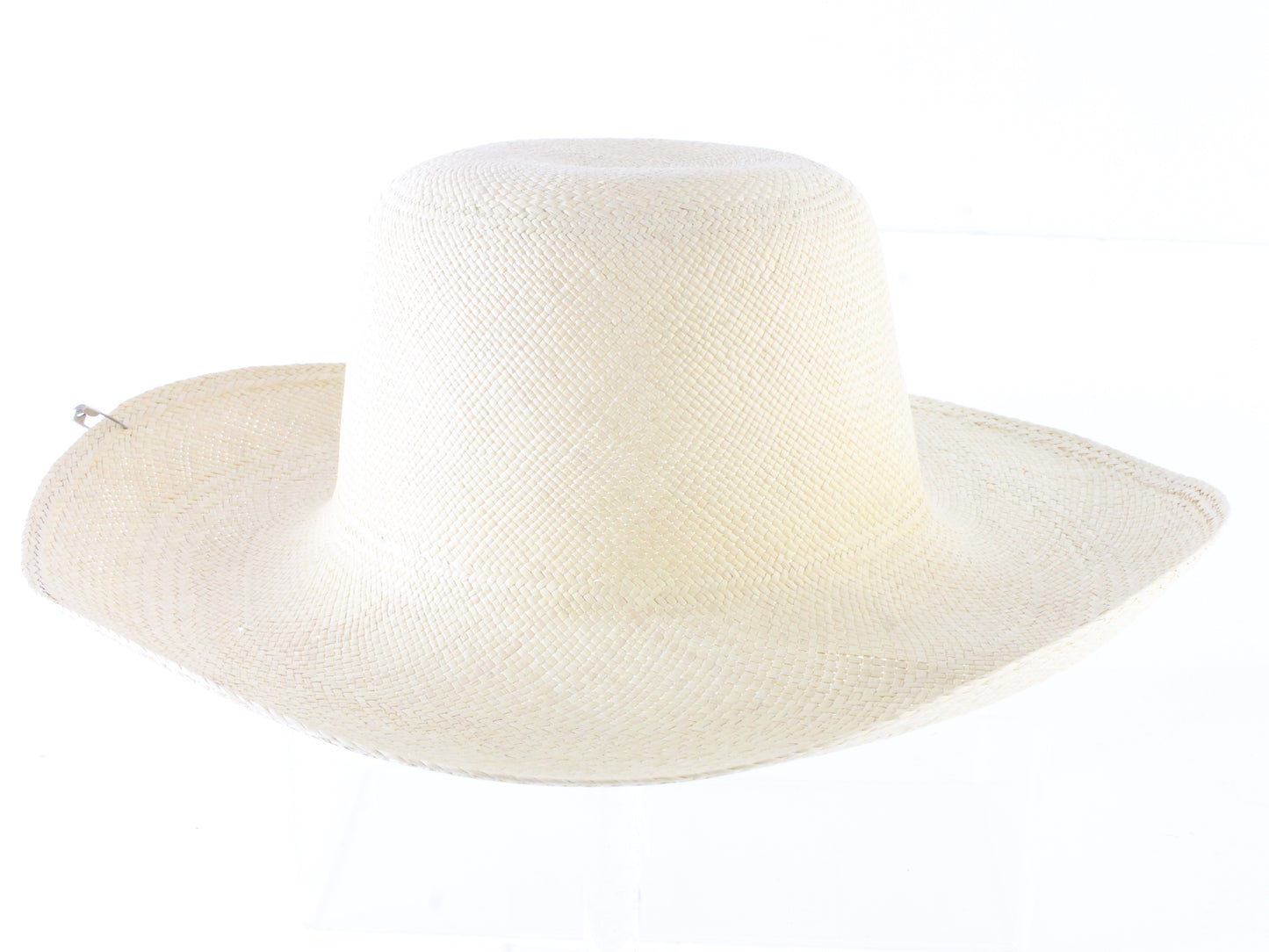 Ladies Boutique Elegant Natural Straw Summer Hat 7 1/8 57cm