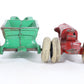 Vintage Allis Chalmers Tractor & Dump Trailer Balloon Wheels Arcade Cast Iron