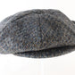 Biltmore Mens Blue Grey Mix Scally Cap Wool Newsboy Ivy Cap MULTIPLE SIZES