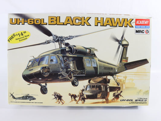 Uh-60l Black Hawk Helicopter Partially Assembled Kit Academy 1:35 2192 Fa189