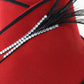 Chapeau Creations Ruth Kropveld Chic Red Black Designer Ladies Hat 6 7/8 55cm