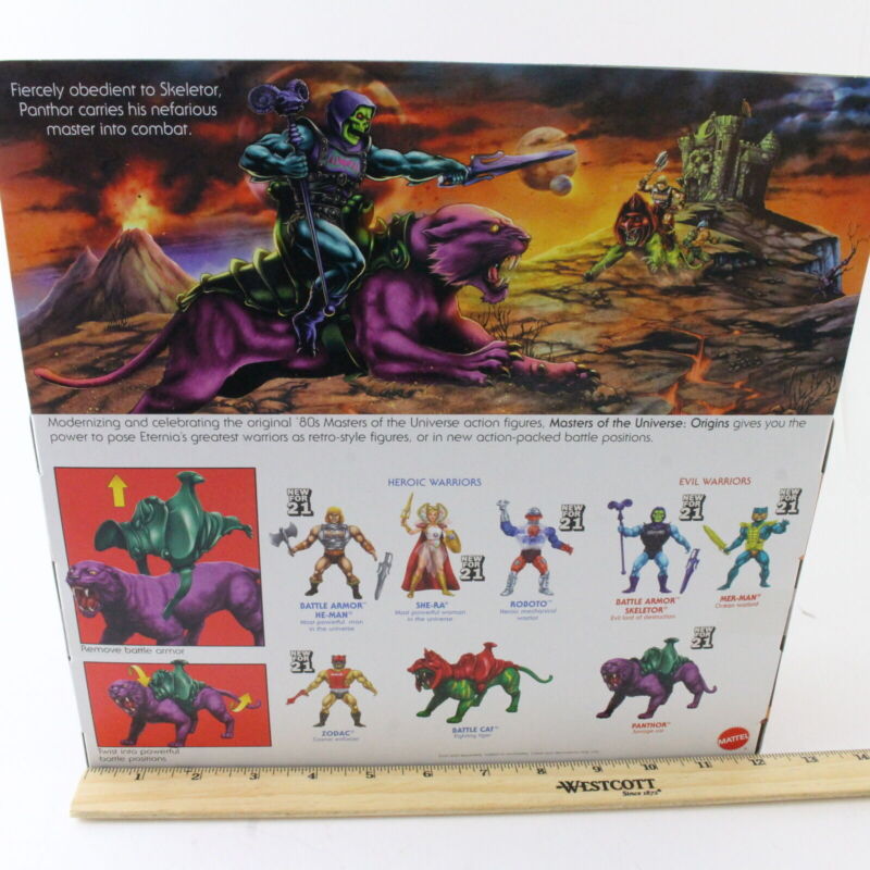 Panthor Savage Cat Masters Of The Universe MOTU Mattel 2021 Retro