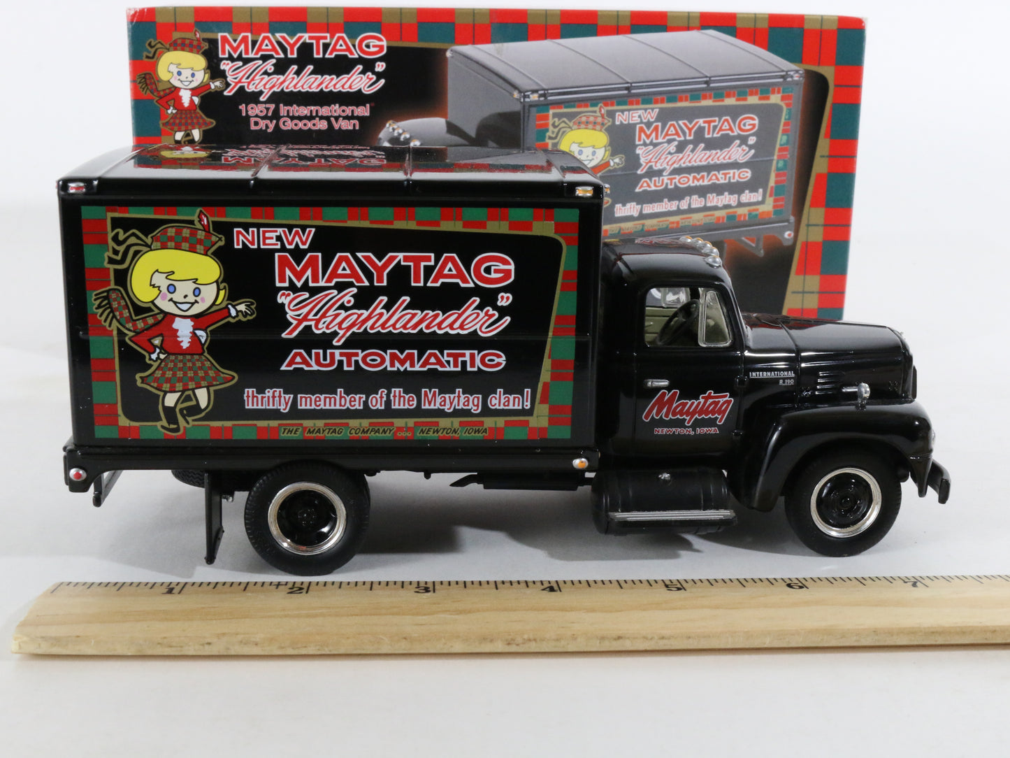 1957 International Dry Goods Van Maytag Highlander First Gear 1:34 19-2540