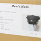 Mens Black Chauffeur Cap UNITE Quality Made for Business MULTIPLE SIZES
