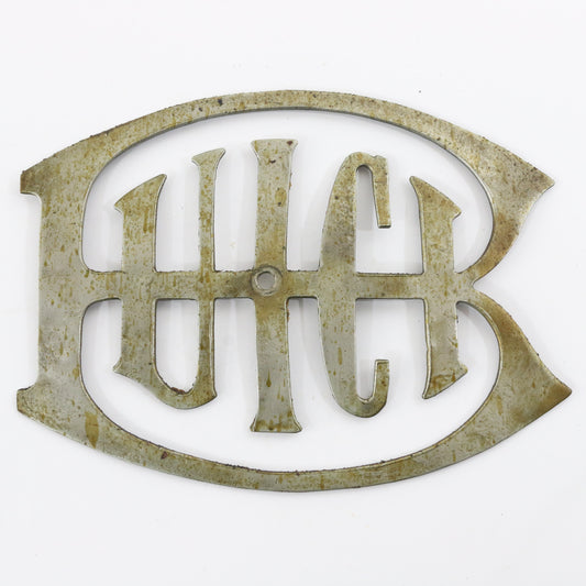 1911 - 1915 Buick Roadster Logo Script Antique Automobile Emblem