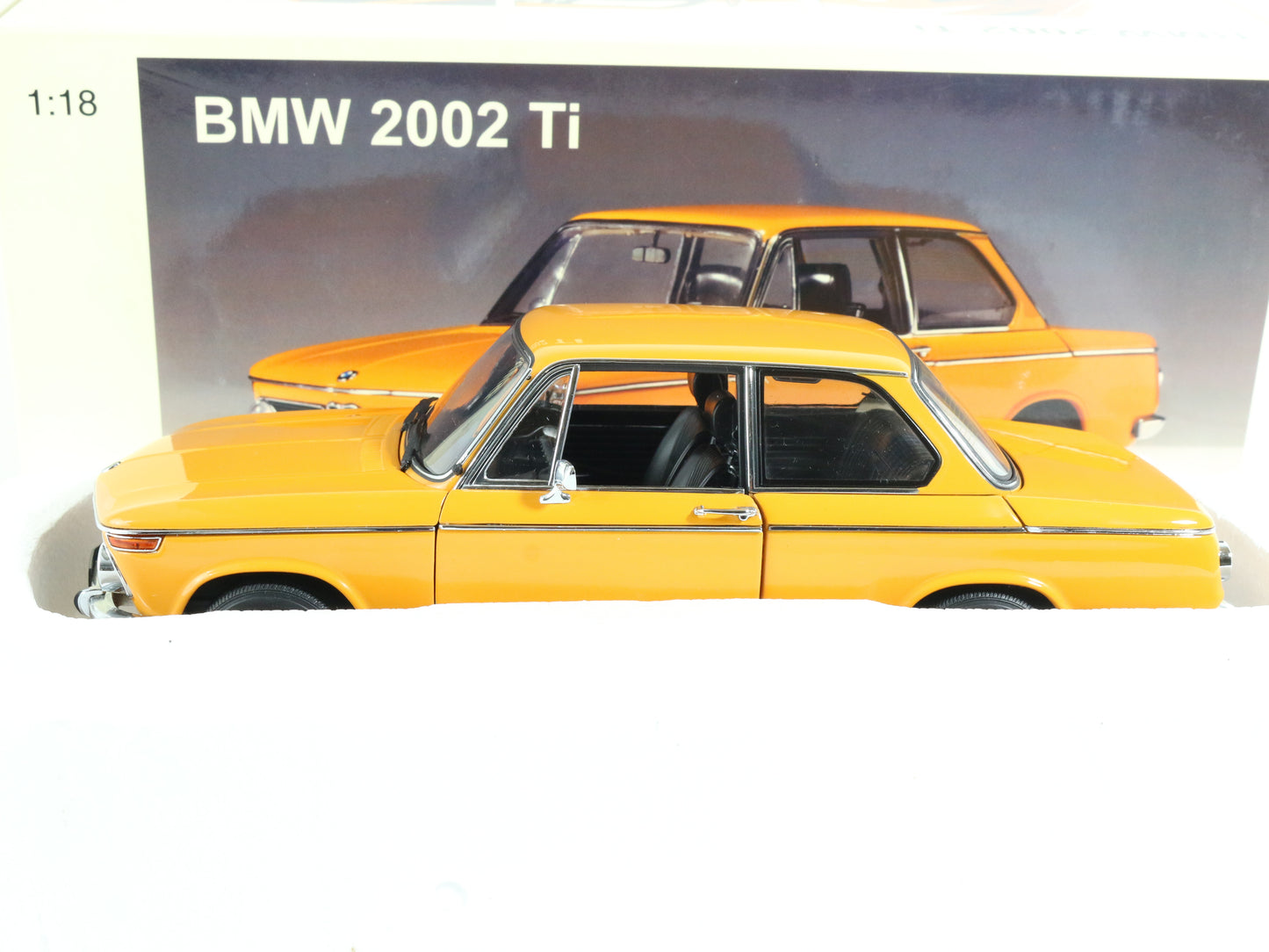 2002 BMW TI Orange Autoart Millennium 1:18 Model Car 70506