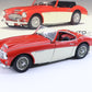 1961 Austin Healey 3000 MKII Red Rh Drive Autoart Millennium 1:18 Model 70721, 1:18 diecast Model, 1:18 rare model, high end diecast, Auto Art 1:18, AUTOart high end diecast, Autoart 1:18
