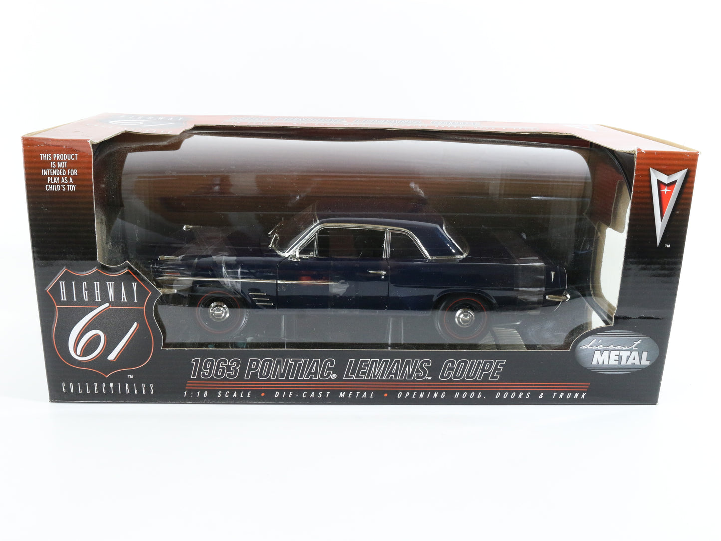 1963 Pontiac Lemans Coupe Highway 61 Diecast Promotions 1:18 Model Car 50147