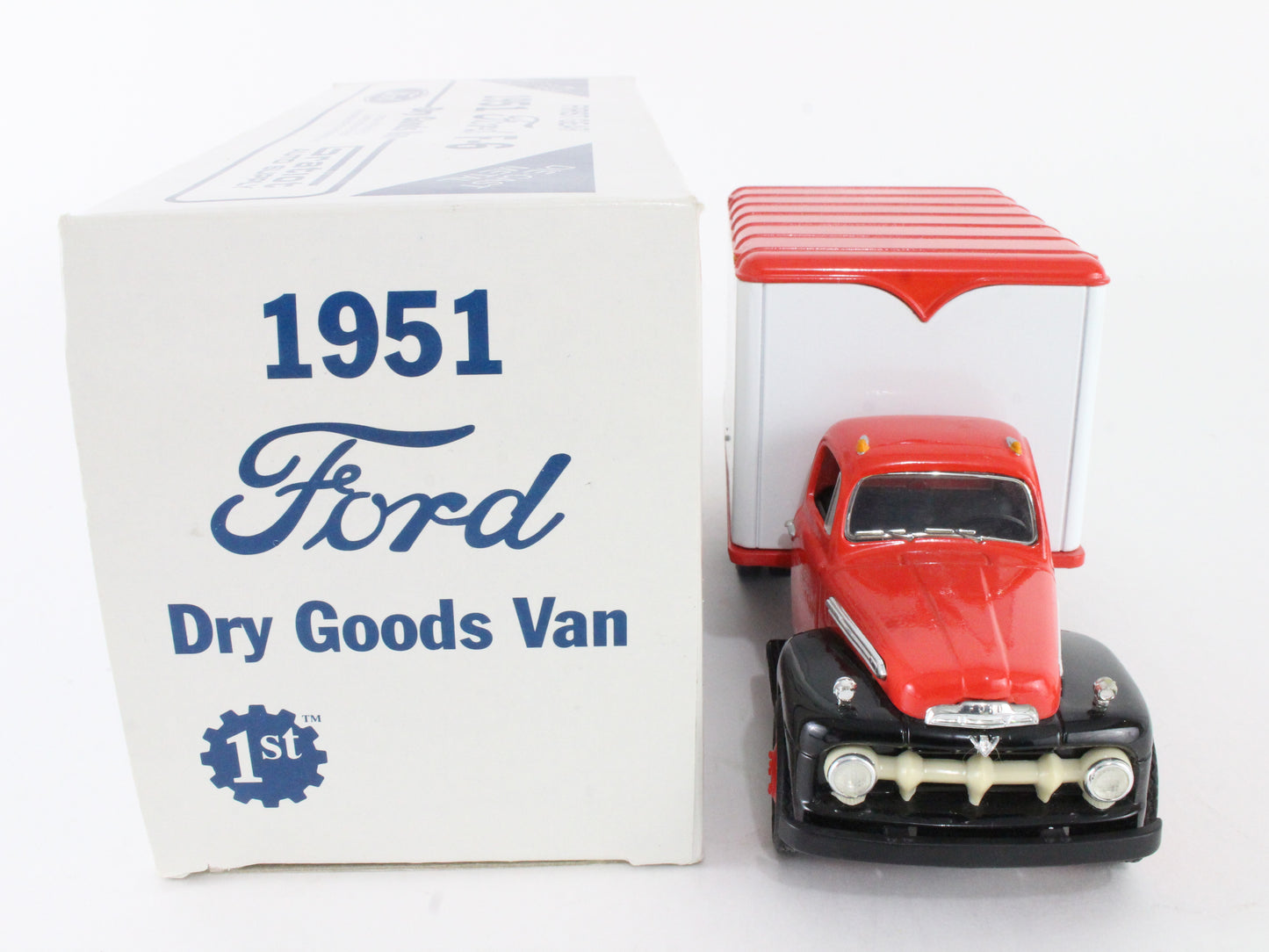 1951 Ford F-6 Dry Goods Van Gratiot Auto Supply First Gear 1:34 Model 10-1012