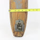 Nash Surfboards Shark Wooden Vintage Skateboard Deck W/ Metal Wheels 22.25"