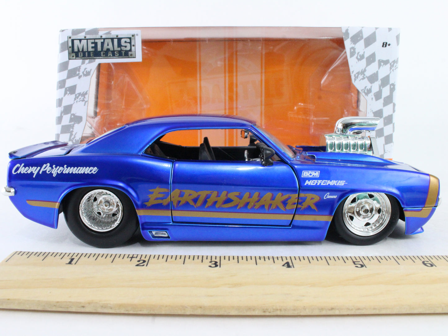 1969 Chevrolet Camaro Earthshaker Bigtime Muscle Jada 1:24 Scale Model 30707