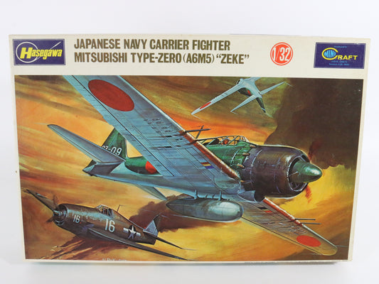 Mitsubishi Type Zero Zeke A6m5 Navy Carrier Plane Hasegawa 1:32 Js-070:450