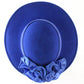 Sonni of California Ladies Royal Blue Wool Felt Hat W/ Ribbon 6 5/8 53cm