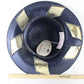 George Zamaul New York Ladies Navy Blue Boutique Hat W/ Rhinestones 7 56cm