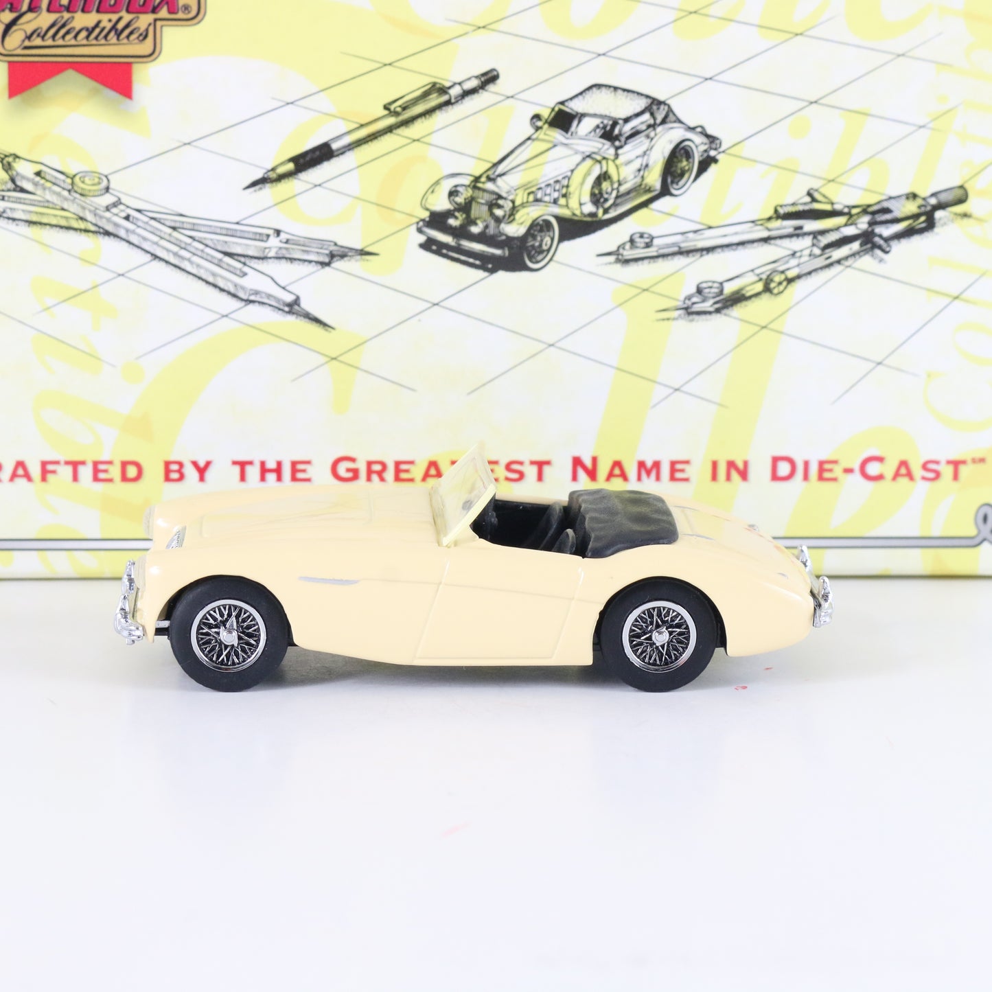 1956 Austin Healey Tan British Sports Cars Dinky Matchbox 1:43 Dybo4-m