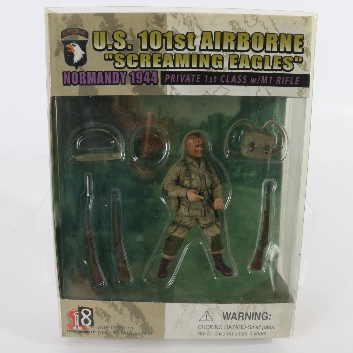 Private 1st Class M1 Normandy 1944 101st Action 18 1:18 Dragon Figure 80017