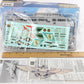 Vigilante RA-5c Fighter Jet Plane Hasegawa Plastic Airplane Kit 1:72 02805