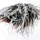 Sonni of California Ladies Copper Brown Wool Felt Hat W/ Feathers 6 7/8 55cm