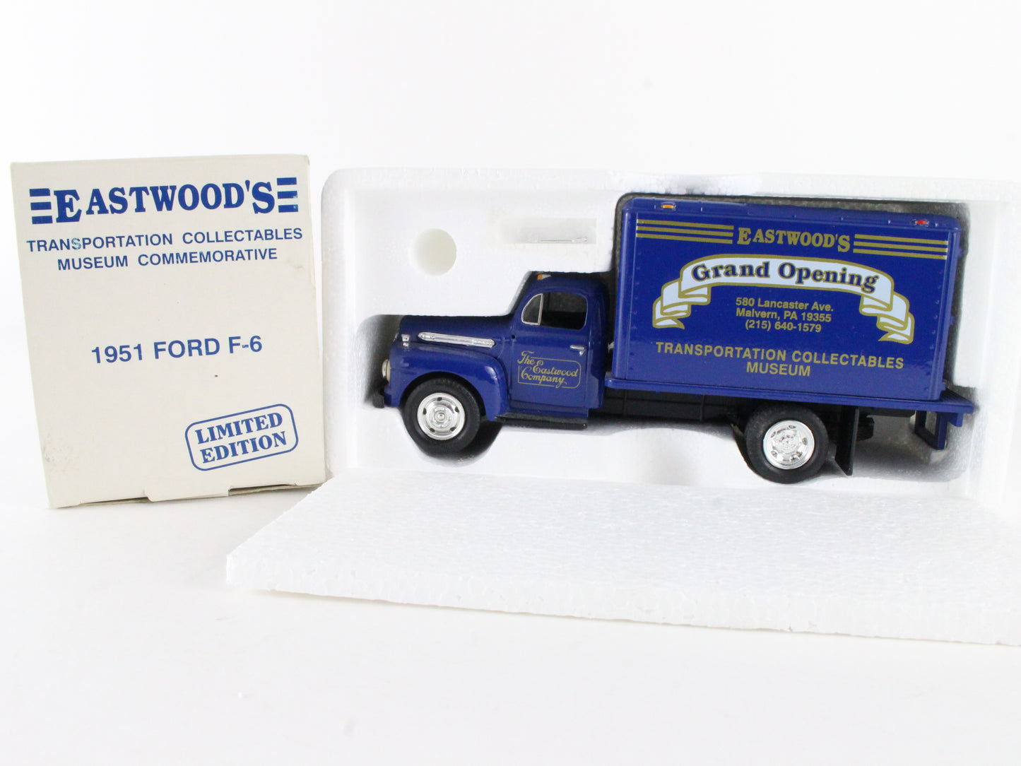 1951 Ford F-6 Eastwood's Limited Edition First Gear 1:34 Scale Model 19-1010