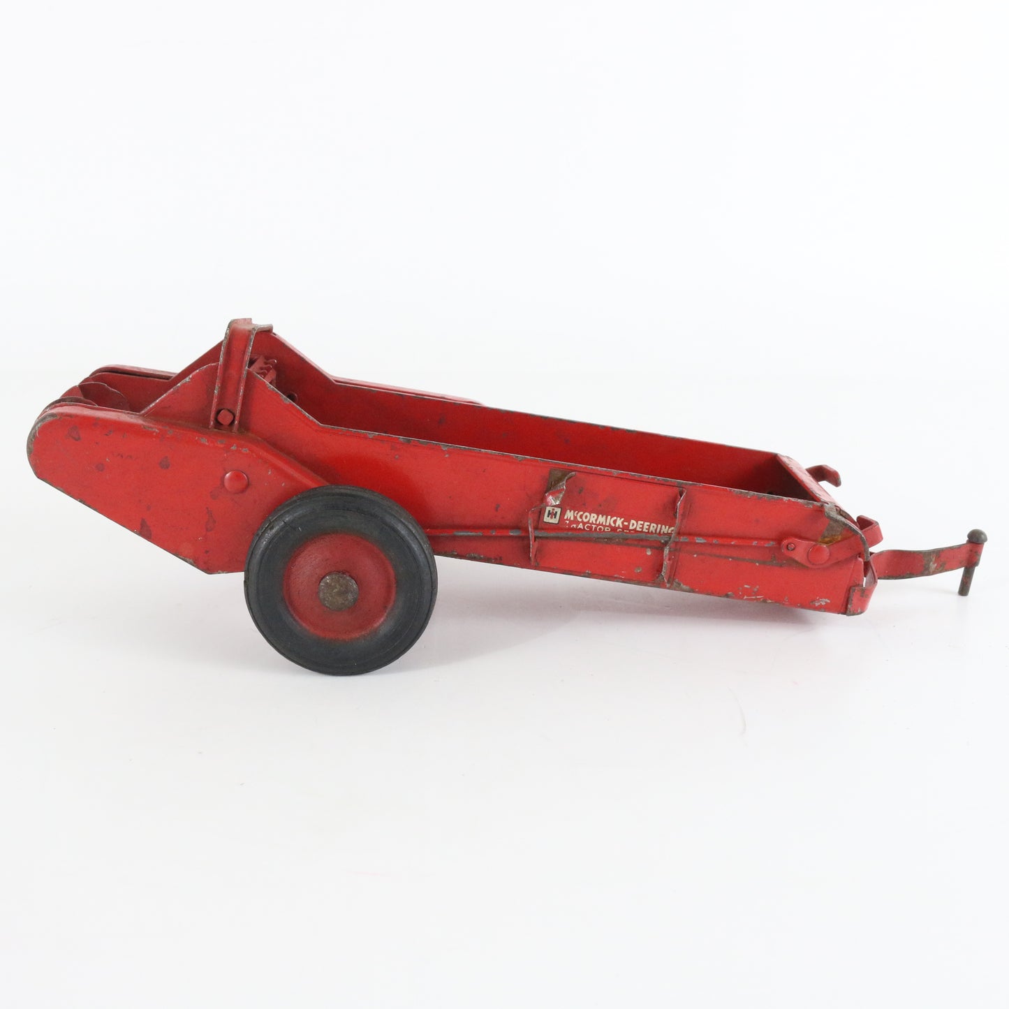 IH Mccormick Deering Tractor Spreader Red Usa 10.25"