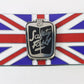 MG Safety Fast British Flag 2" Metal Emblem Badge