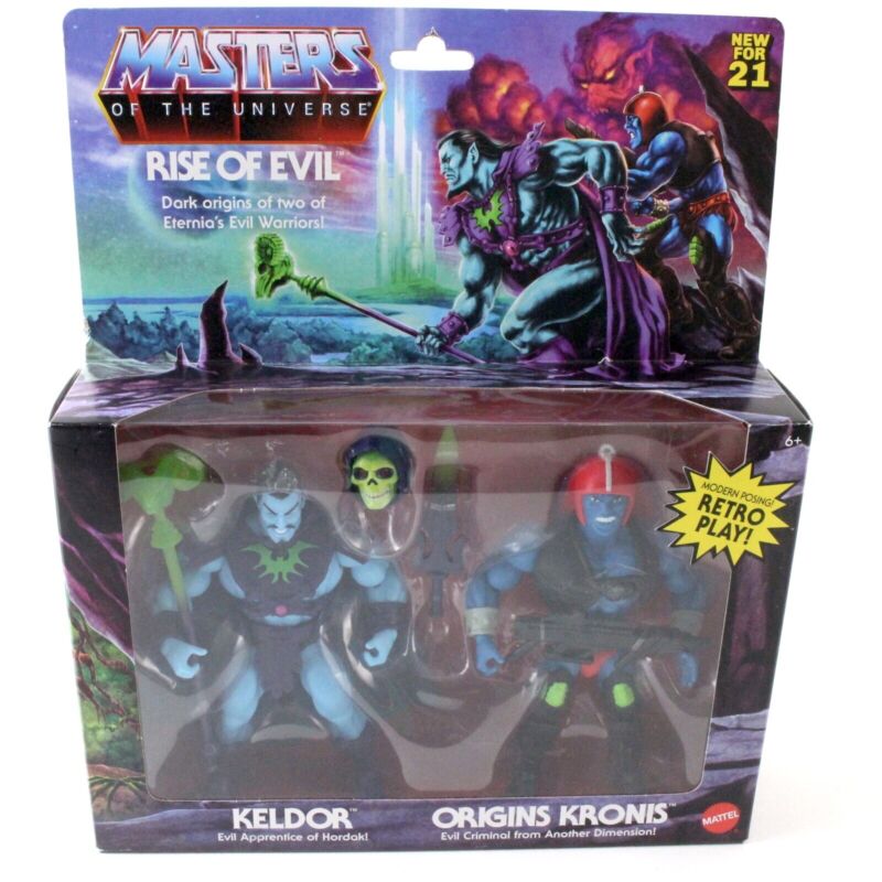 Rise Of Evil Dark Origins Keldor Kronis MOTU Masters Of The Universe 2021