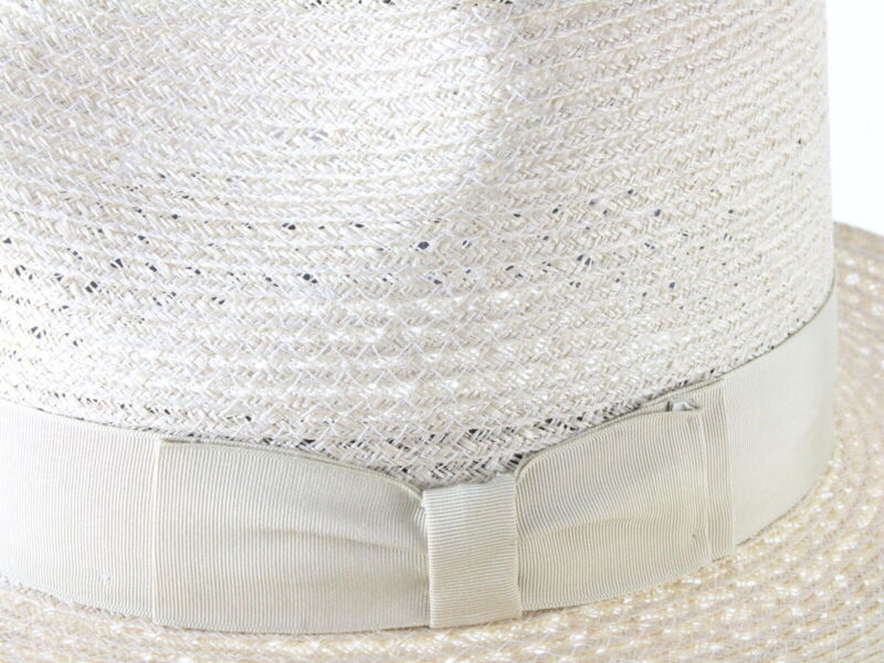 Biltmore Torino Mens Rice Tan Straw Fedora W/ Band MULTIPLE SIZES