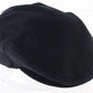 John Hanley & Co Ltd Mens Black Wool Ivy Cap NEWSBOY STYLE MULTIPLE SIZES